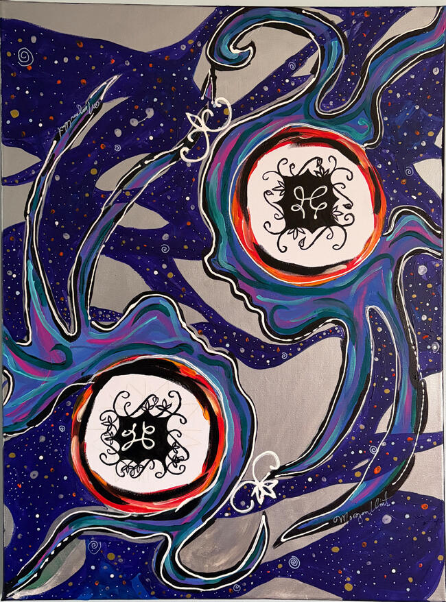 We Are Still Here Medium: Acrylic on Canvas Dimensions: 18 in x 24 in. Date: 2026